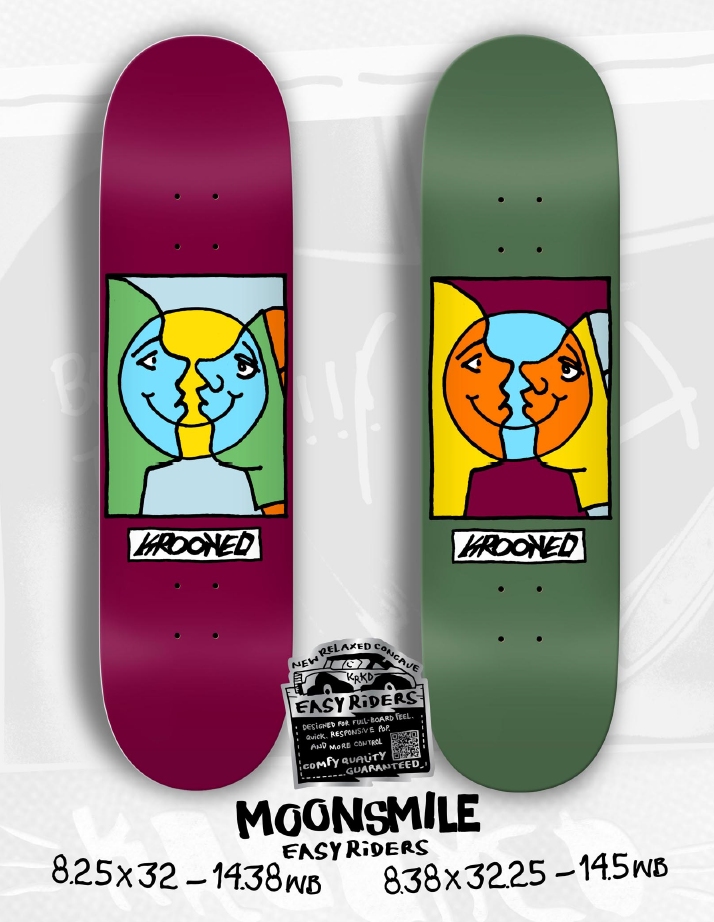 Krooked Easy Rider Moonsmile Deck