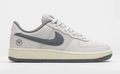 Nike SB Air Force 1 QS Shoe - White/Iron Grey/Coconut Milk (Yuto)