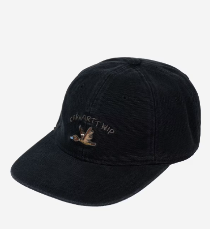 Carhartt WIP Animated Ducks Cap - Black