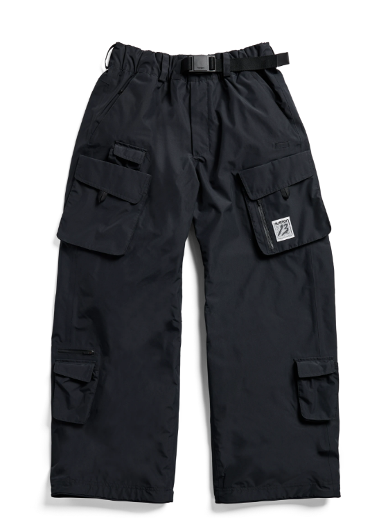 Burton Zeb 2L Baggy Cargo Pant - True Black