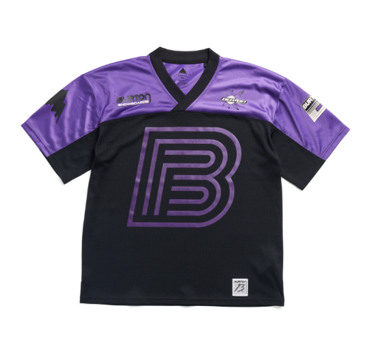 Burton Zeb Jersey - True Black/Planet Purple