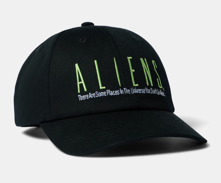 Huf x Aliens Snapback Cap - Black