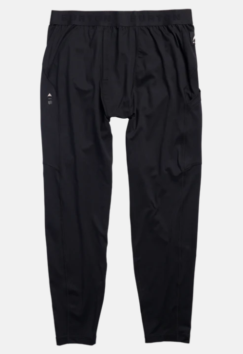 Burton Synthetic Midweight Base Layer Pant - True Black