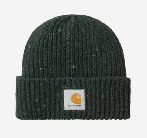 Carhartt WIP Anglistic Beanie - Speckled Dark Scarab