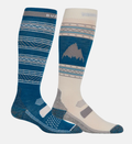 Burton Performance Lightweight 2 Pack Snowboard Sock - Nightfall
