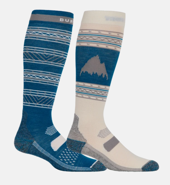 Burton Performance Lightweight 2 Pack Snowboard Sock - Nightfall