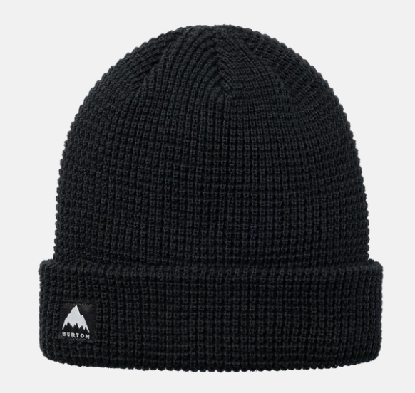 Burton Recycled Waffle Beanie - True Black