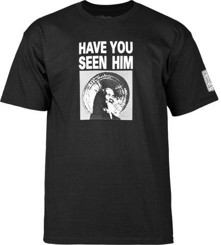 Powell Peralta Have You Seen Him T-Shirt - Black