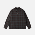 Dime Premium Flannel Shirt - Bordeaux