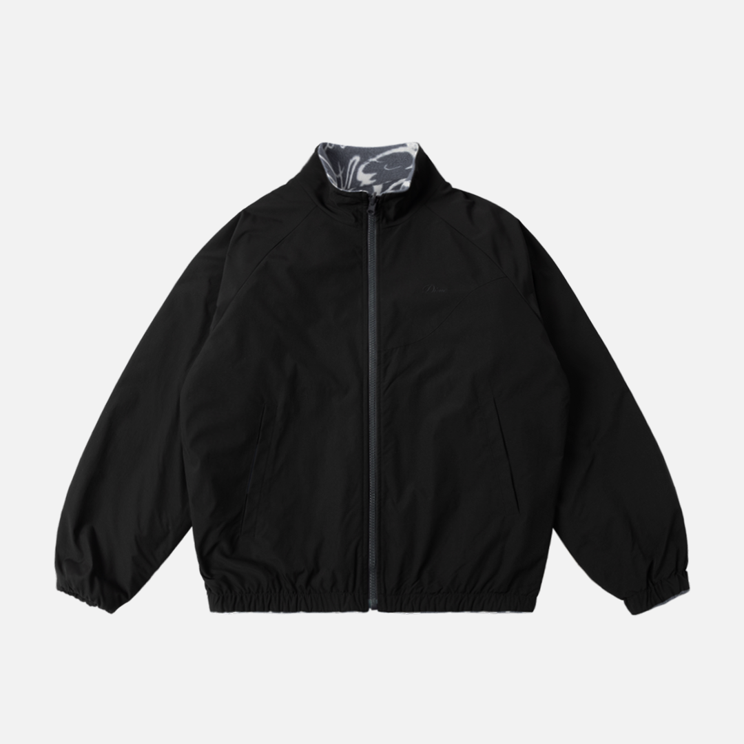 Dime Reversible Chilling Fleece - Gray/Black