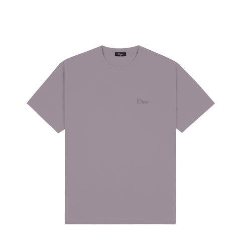 Dime Classic Logo T-Shirt - Plum Gray