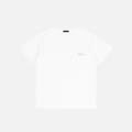 Dime Classic Small Logo T-Shirt - White/Grey
