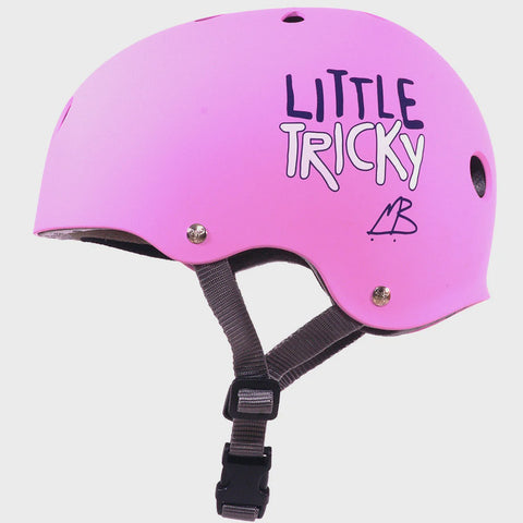 Triple 8 Little Tricky Dual Certified Helmet w/EPS - Pink Matte