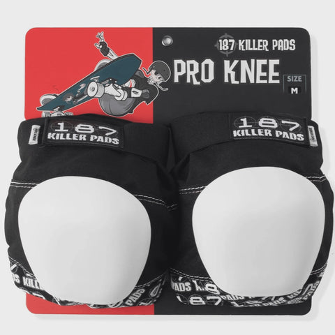 187 Pro Knee Pads - Black White