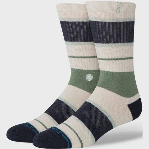 Stance Striped Delight Crew -Canvas