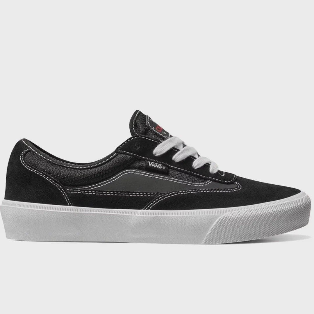 Vans Skate Curren Caples Shoe - Black/White/Gum
