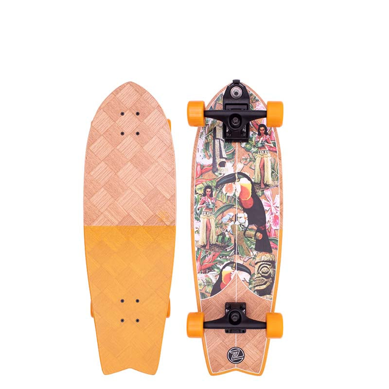 Z-Flex Surf Skate Banana Train 31 Complete