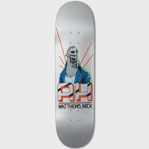 Anti Hero Matthews The Pigeonator Deck - Silver