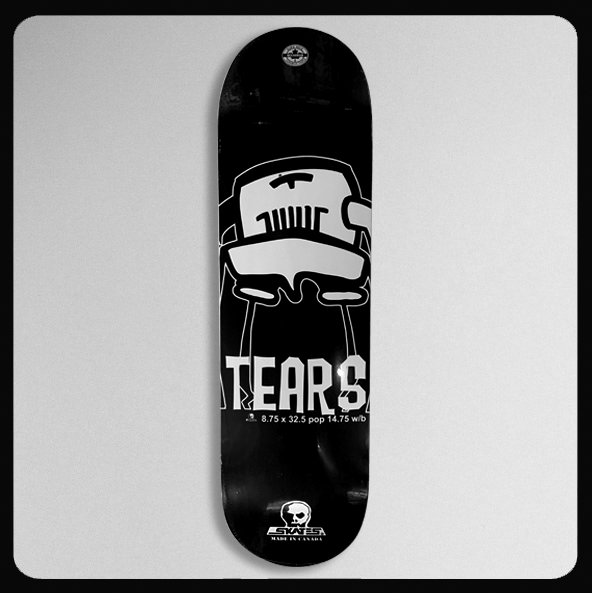 Skull Skates Barge Tears Deck