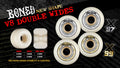 Bones XF 99A V8 Double Widecut Wheels