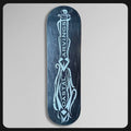 Skull Skates Coastal Carvings Paddle Deck