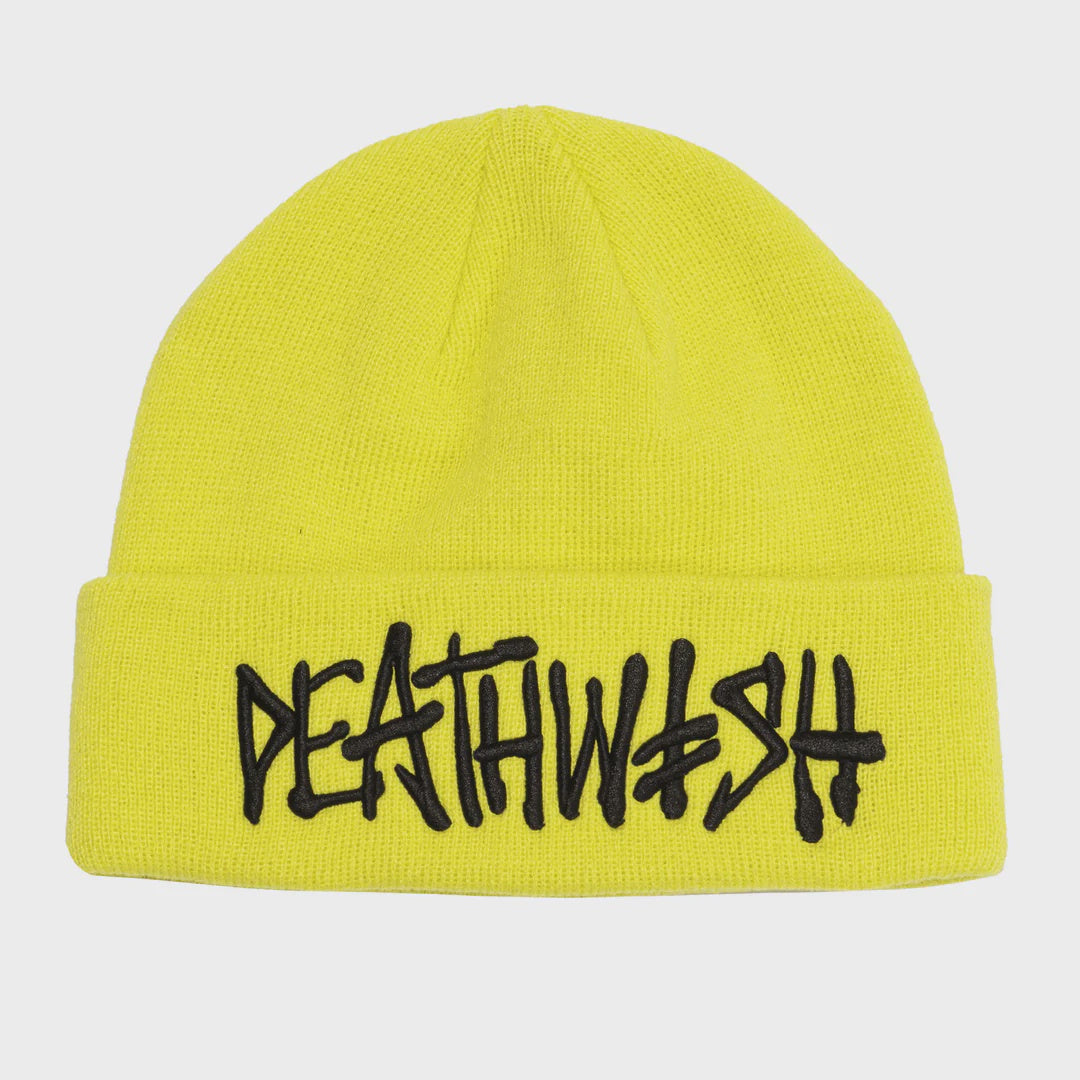 Deathwish OG Deathspray Beanie - YLW
