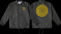 Spitfire Classic Vortex Windbreaker Jacket - Black/Yellow