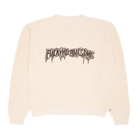 Fucking Awesome Drip Logo Sweater