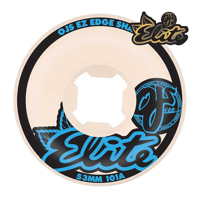 OJ Elites EZ Edge 101A Wheels - White