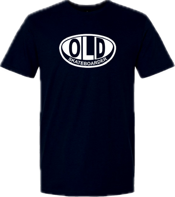 Pro Skate Full Front Old T-Shirt - Black/White