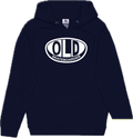 Pro Skates Full Front Old Hooded Sweater - Navy/White