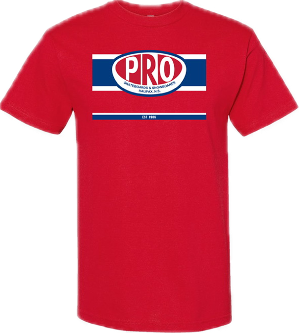 Pro Skates Playoff  Youth T-Shirt - Red/White