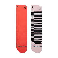 Stance Kids Trailblazer Snow Sock 2 Pack - Coral