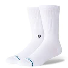 Stance STP Icon Sock - White