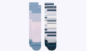 Stance Kids Block 2 Pack Snow Sock - Pink