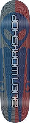Alien Workshop Soldier Echoes Deck - Blue/Red