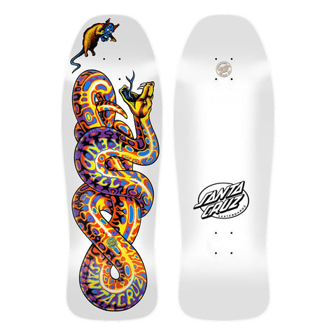 Santa Cruz Kendall Snake Reissue Deck White