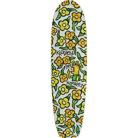 Krooked Sam Pro Flowers Zip Zinger Deck