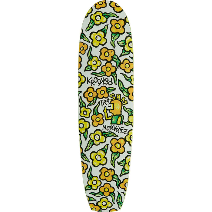 Krooked Sam Pro Flowers Zip Zinger Deck