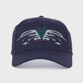 Limo Heart Wings Cap - Navy