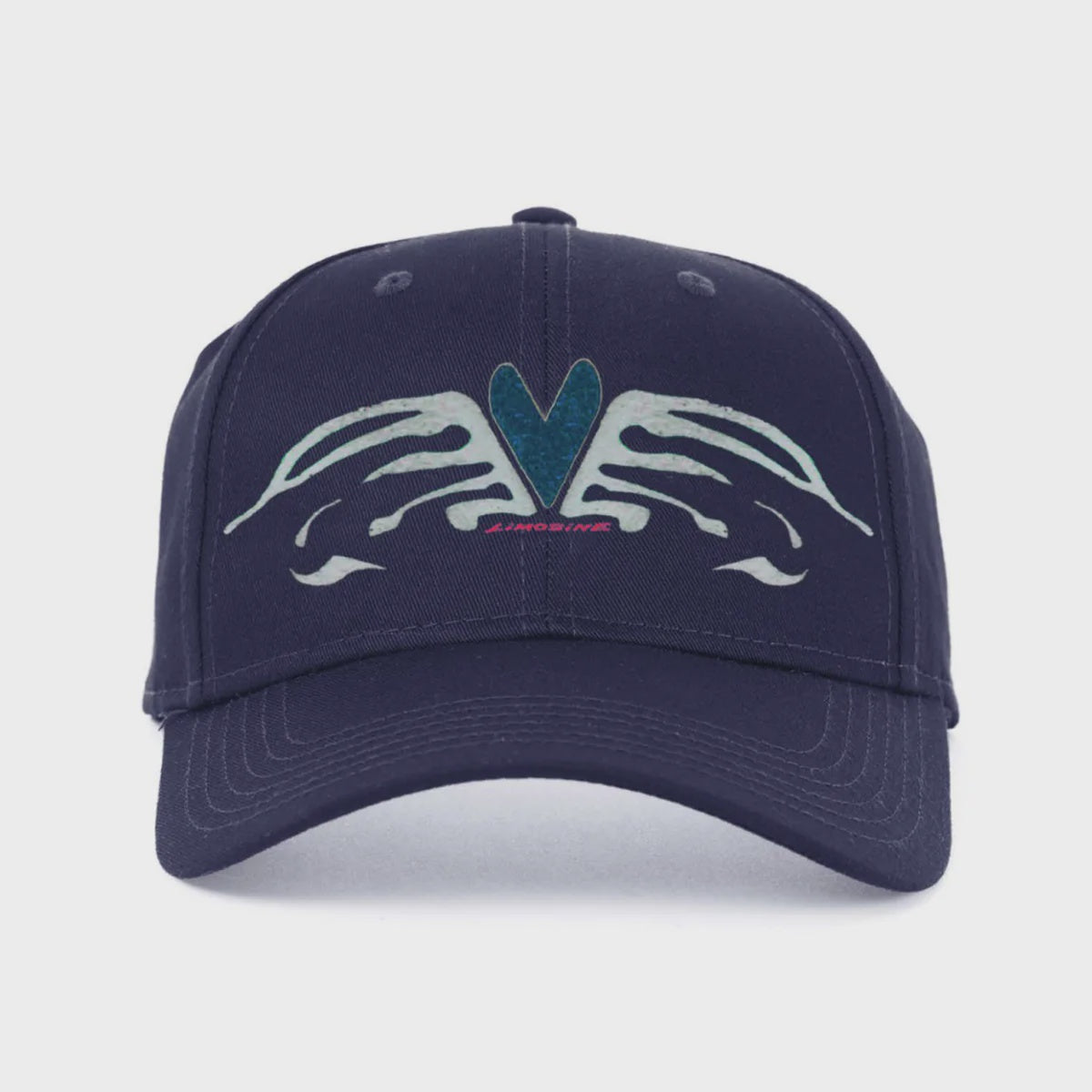 Limo Heart Wings Cap - Navy