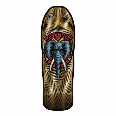 Powell Peralta Vallely Elephant Deck - Gold Foil