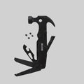 Quasi Multi Tool Hammer - Black