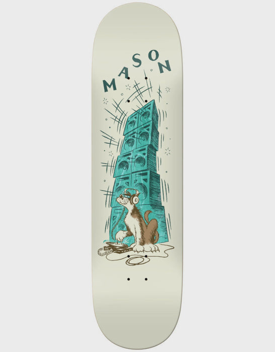 Real Mason Record Scratch Deck - Cream