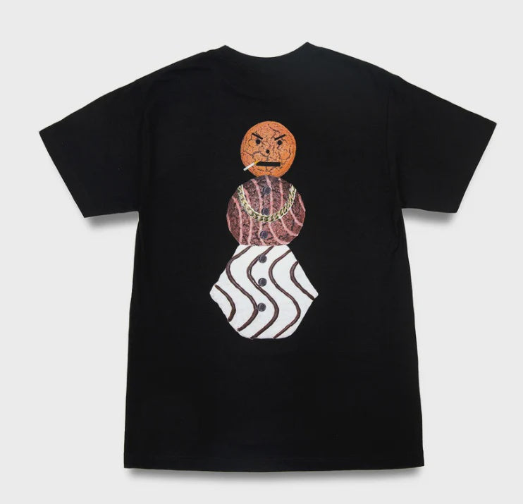 Quarter Snacks Big Snackman T-Shirt - Black