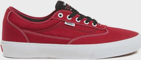 Vans Skate Curren Caples Shoe - Red/White