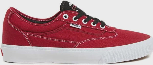 Vans Skate Curren Caples Shoe - Red/White