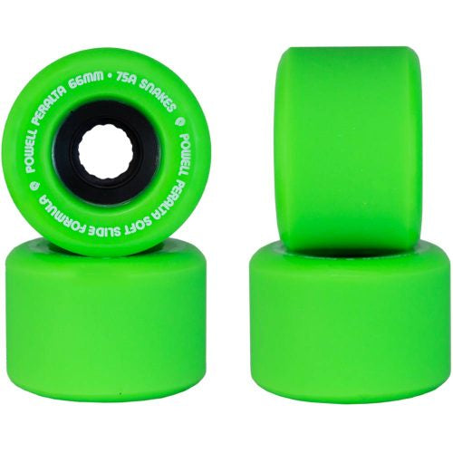 Powell Peralta Soft Slides Snakes 75A Wheels - Green