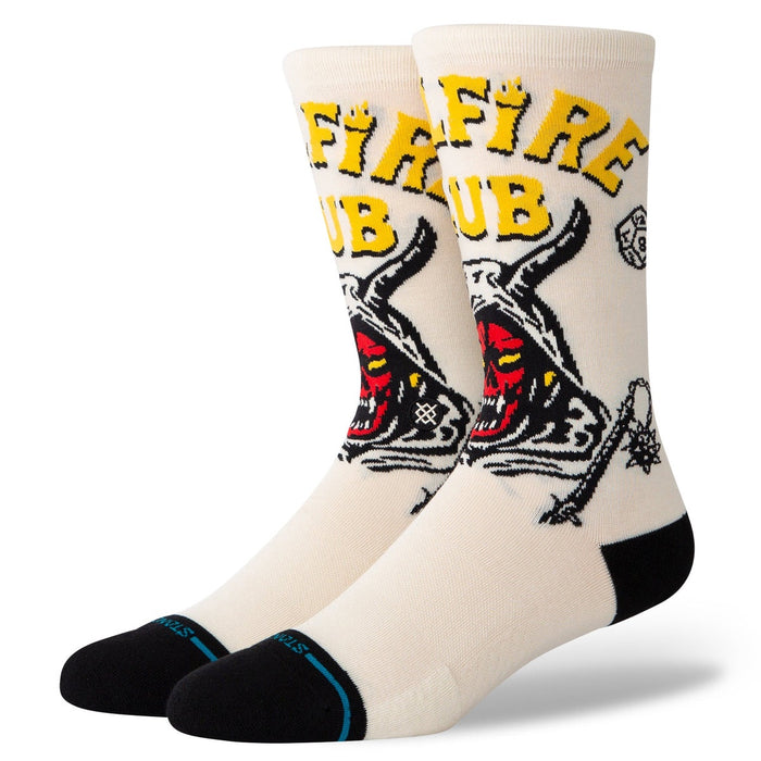 Stance FTPA Hellfire Socks - Vintage White