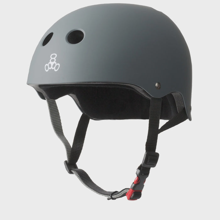 Triple 8 Certified Sweatsaver Helmet - Carbon Matte